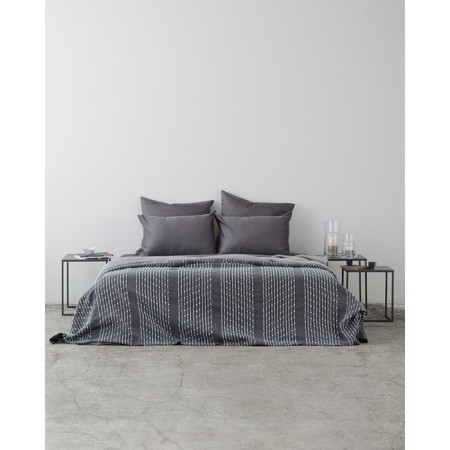 Set of pillowcases Wild, 70x70 cm, 2 pcs, dark gray color-4