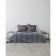 Set of pillowcases Wild, 70x70 cm, 2 pcs, dark gray color