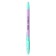 Ballpoint handle Berlingo "Tribase Grip Haze", 0.7 mm, flu, blue, mix