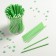 Sticks for cakes, 10 × 0.3 cm, 100 pcs, green color