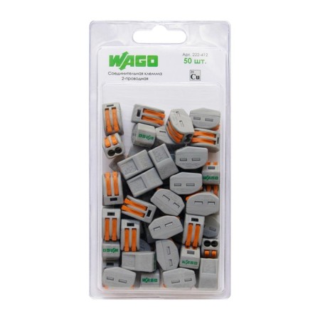 WAGO 2-wire connecting terminal (222-412) (set 50pcs)-1