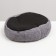 Lesse for dogs and cats "Comfort", soft fur, 45 x 35 x 11 cm, gray