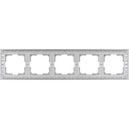 Frame for 5 posts WL07-FRAME-05, pearl color