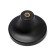 Handle button Cappio PK111, D = 38 mm, plastic, black color
