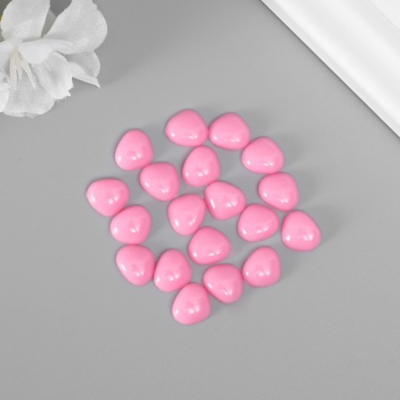 Decorative spouts for creativity, 10x10 mm, 20 pcs., Pink, Treasure Island-2