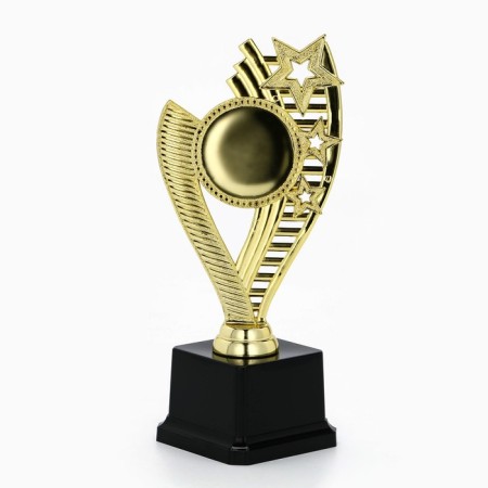 Award figure Cup, gold, plastic stand, 22 x 9.5 x 7.5 cm-3