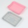 A tray with a grid No. 3, 34 x 25.5 x 7 cm, gray/pink