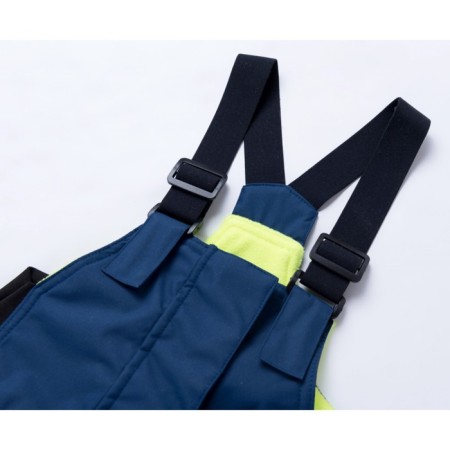 Ski costume for children, height 98 cm, dark gray color-6