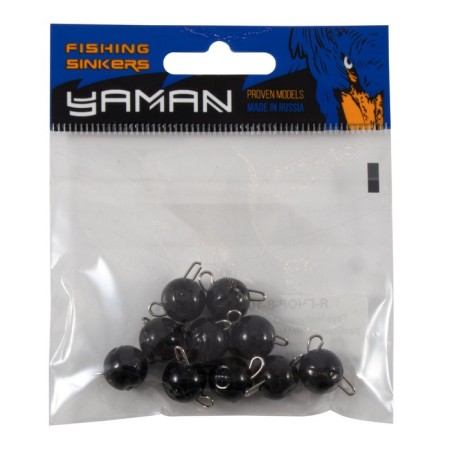 Cargo Cheburashka painted collapsible Yaman 10 pcs., 8 g, black-4