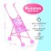 Puppet stroller-integr, plastic frame