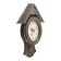 Wall clock, series: pendulum, "Elea", discrete move, 40 x 29 cm