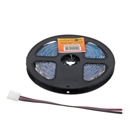 Ecola Pro 5 m, IP20, SMD5050, 60 LED/m, 14.4 W/m, 12 V, RGB-7