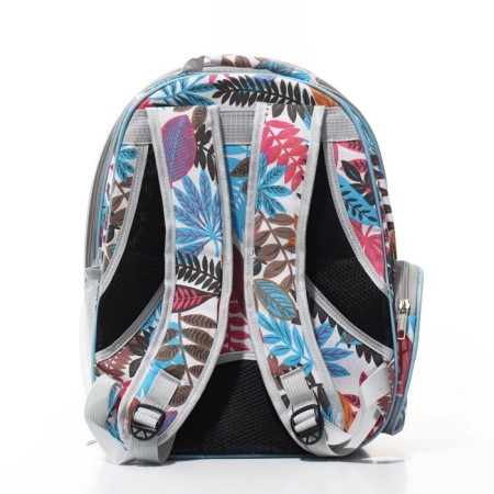 The backpack for carrying animals is transparent "leaves", 33 x 25 x 41 cm-2