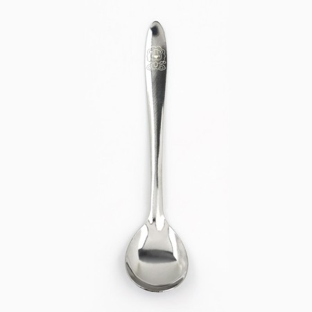 A teaspoon spoon with the application of the "lion", 13.5 cm-1