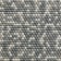 Glass mosaic Bonaparte, Pixel Mist 325x318x6, D12 mm
