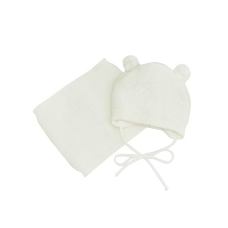 Children's snood, height from 1 year, milk color-1