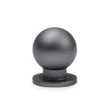 Handle button Cappio RK146, D = 25 mm, color graphite