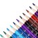 Pencils 12 pieces/24 colors, in a cardboard box, hexagonal, wooden, shark