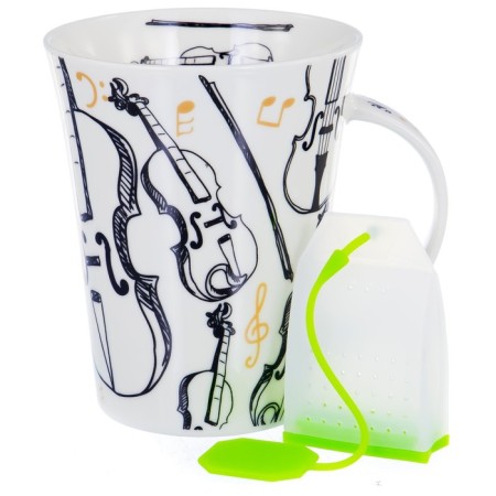 Mug with a strainer Balsford “Gift Time - Miracles Time!”, 380 ml, color mix-4