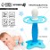 Silicone teething "on the leg", color mix, crush me