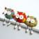 Souvenir Ceramics "Knitted Lotty with long legs" set 3 pcs 8x7.5x9.5 7.5x8x12 cm