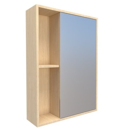 Cabinet-mirror Venus 50, left, sonoma color, 15 x 50 x 70