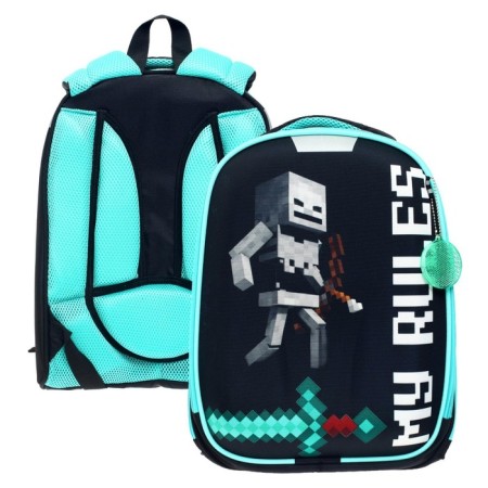 School backpack, 37 x 28 x 19 cm, Calligrata to "Robot"-5