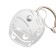 Bra "Ariel" 1x40W E27 White-gold 18x15x18 cm.