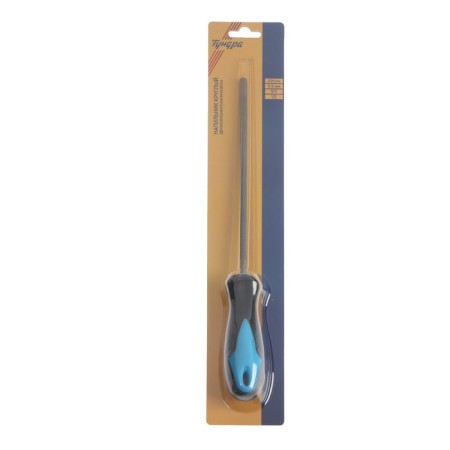 Tundra file for sharpening chains with a step 3/8 ", round, 2k handle, 5.5 mm, No. 3, 200 mm-3