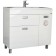 Cube Domino Tumba under the Elen 90 sink, with 2 upper boxes