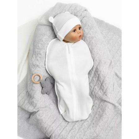 Lightning diaper with a fascion hat, height 68-74 cm, milk color-1