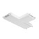 T-shaped power connector for the Technical Tra084CT-11W, 5.5x8.6x0.6 cm, white color.