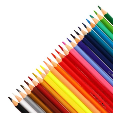 Plastic pencils 24 colors Maped Pulse, in a cardboard box, euro suspension-2