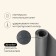 Tourist mat Maclay, 180x60x1 cm, gray color