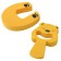 Set of 2 fixers for the door "Bear", mix