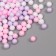 Decor for creativity Polyn -plast "Assorted balls" pastel pink set 10 grams