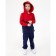 Costume (sweatshirt, trousers) KAFTAN "BASIC Line" R.36 (134-140), Indigo, red