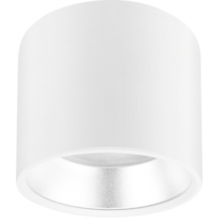 Lamp 1x12W GX53 9.6x9.6x8 cm, white/silver-1