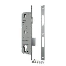 The case of a narrow-profile lock with a roller latch 5116-25 CP, color chromium