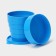 Folding glass, 130 ml, color mix