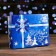 Gift box "Bant", blue, 23.5 x 6.5 x 18.7 cm