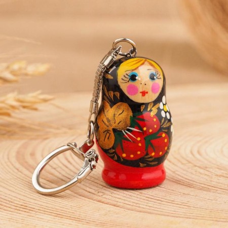 Trick "Matryoshka", 4.5x2.5 cm, manual painting, mix-3