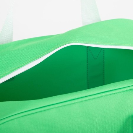 Sports bag, textura, average size, green color-5