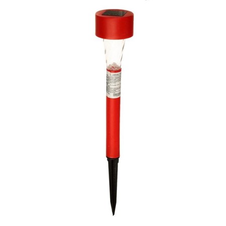 Garden lamp on the sunny battery "Red Trapezius", 4.5 × 30 × 4.5 cm, 1 LED, glow white-4