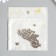 Busina for creativity Metal "Miclone Flower" silver 0.5x0.5x0.3 cm