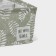 Organizer for linen LEAVES, 6 cells, 32 × 17 × 12 cm, green color