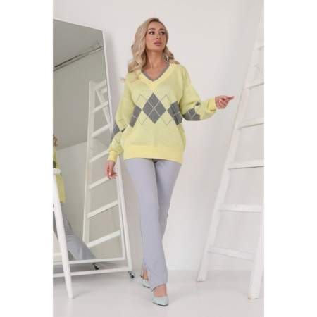 Female pool Wisell, size 50, yellow color-8