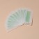 Wax strips for facial depilation, 10 × 5 cm, 24 pcs, green color