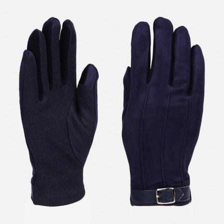 Gloves are male, dimensionless, without insulation, blue color