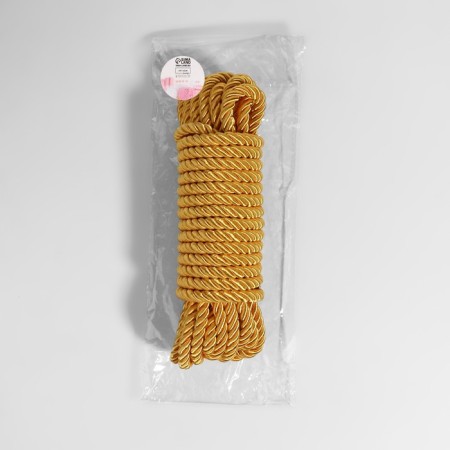 Cord twisted, d = 10 mm, 9 ± 1 m, gold color-3